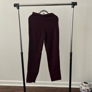 Burgundy Versus Trouser